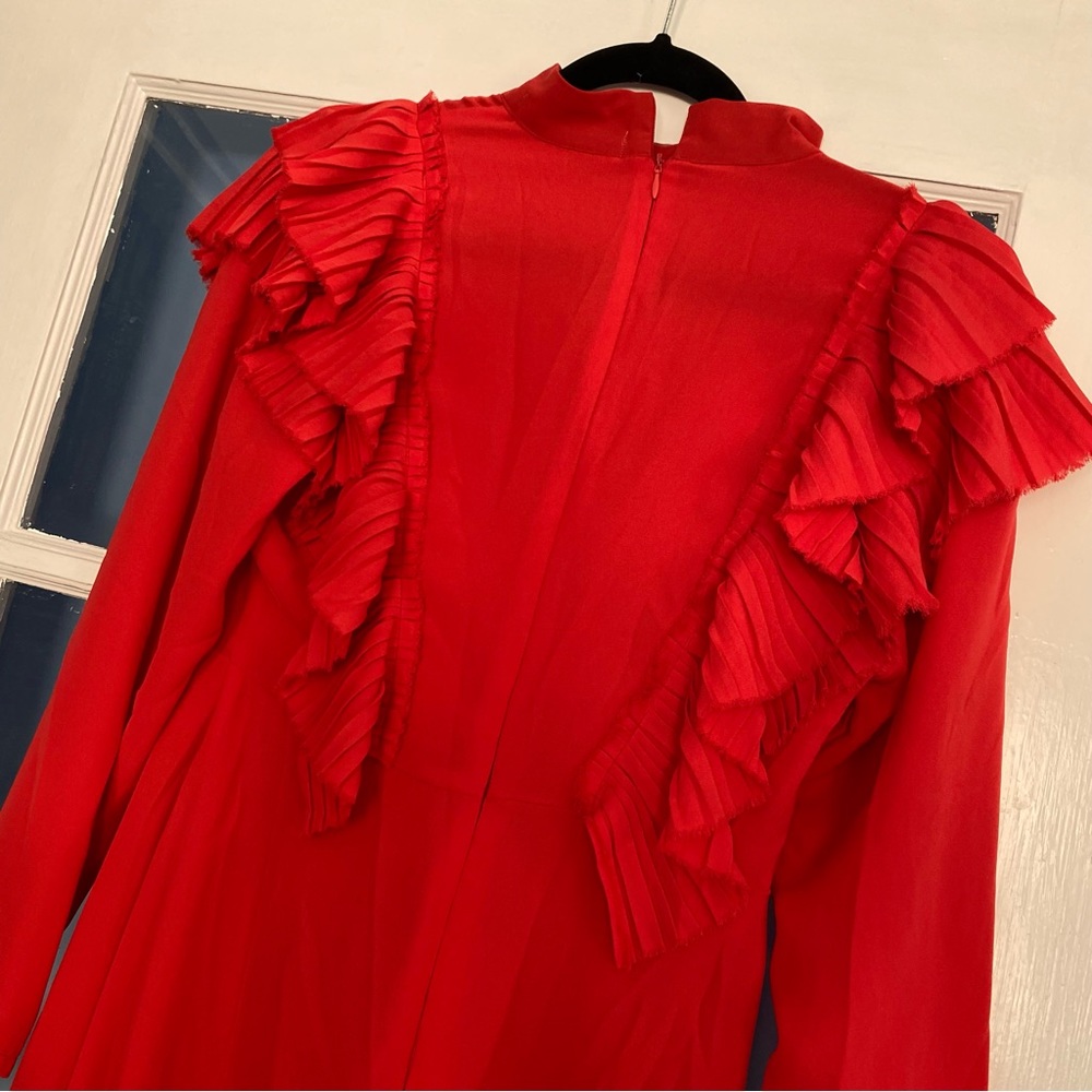 Pixie Market Red Midi Dress - Picture 11 of 11